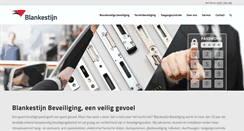 Desktop Screenshot of blankestijn-beveiliging.nl
